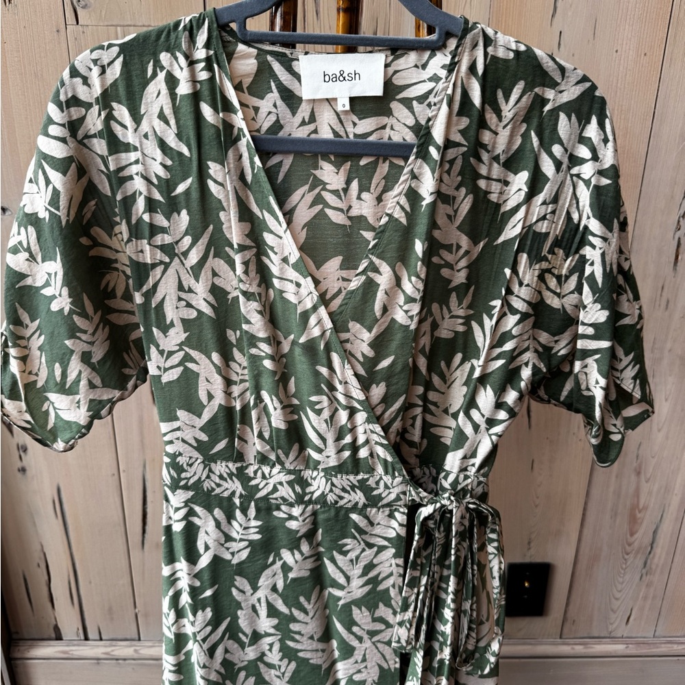 Bash Tabby dress in green